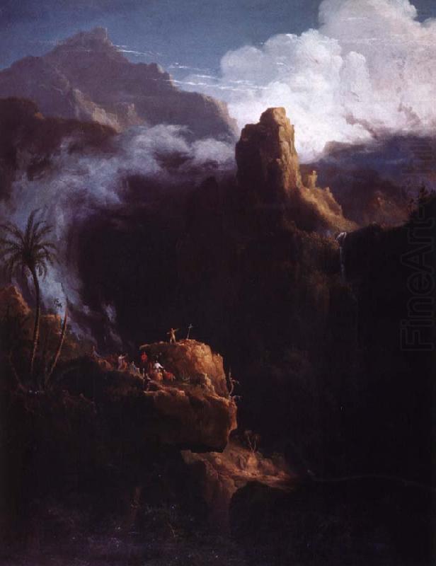 johannes doparen i vildmarken, Thomas Cole